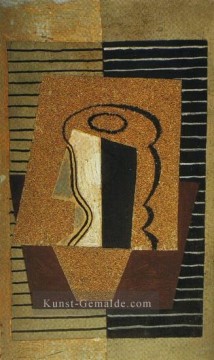 Verre 3 1914 cubist Pablo Picasso Ölgemälde